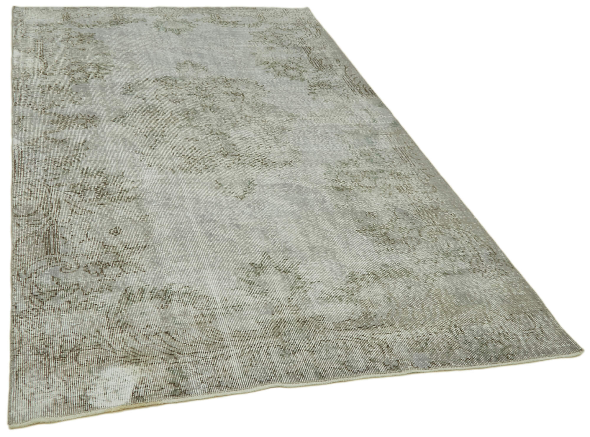 5 x 9 Grey Overdyed Rug - 5929