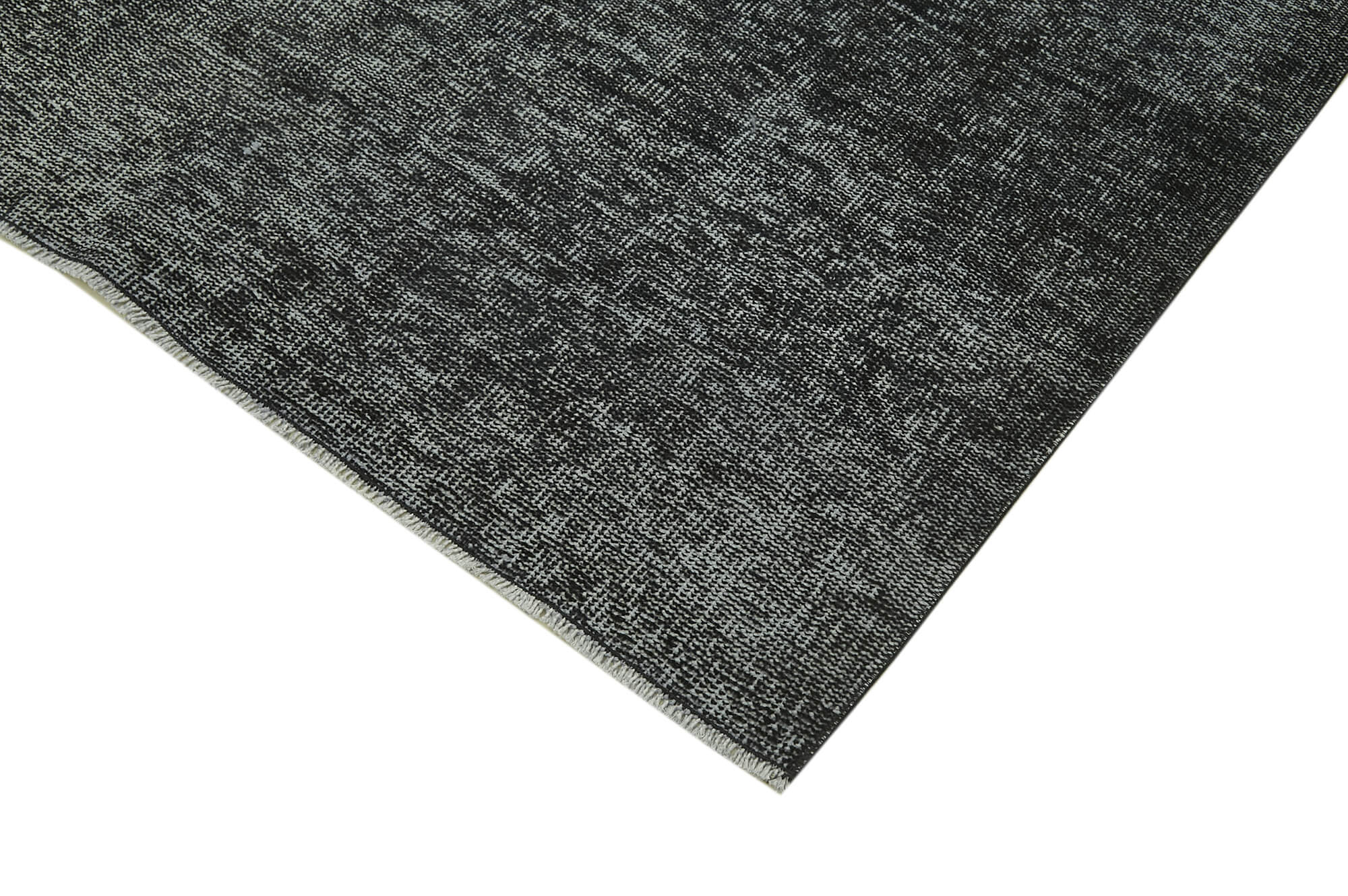 6 x 10 Black Overdyed Rug - 5933