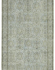 5 x 10 Blue Overdyed Rug - 5934