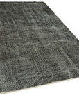 6 x 9 Black Overdyed Rug - 5935