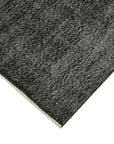 6 x 9 Black Overdyed Rug - 5935