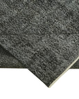 6 x 9 Black Overdyed Rug - 5935