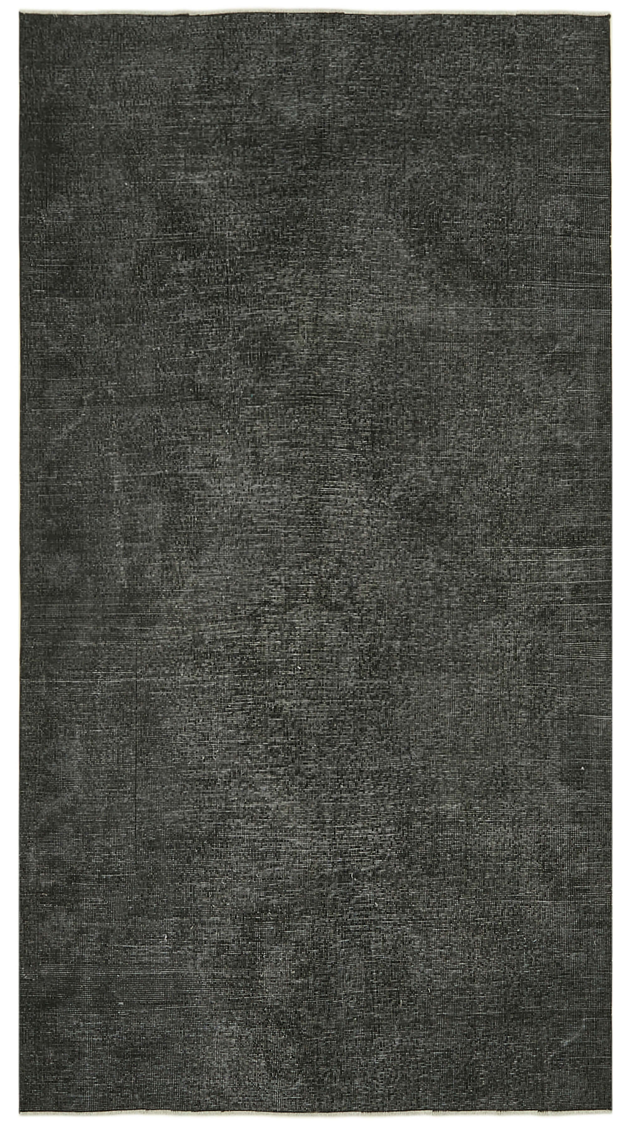 5 x 9 Black Overdyed Rug - 5937