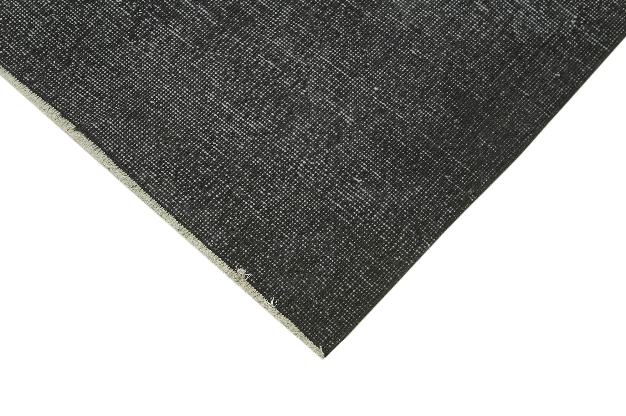 5 x 9 Black Overdyed Rug - 5937