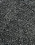 5 x 9 Black Overdyed Rug - 5937