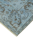 5 x 9 Blue Overdyed Rug - 5938