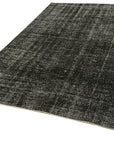 6 x 9 Black Overdyed Rug - 5941