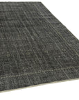 6 x 10 Black Overdyed Rug - 5943