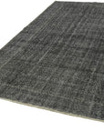 6 x 10 Black Overdyed Rug - 5943