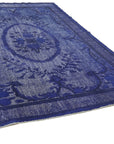 7 x 11 Blue Over Dyed Rug - 5944