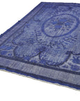 7 x 11 Blue Over Dyed Rug - 5944