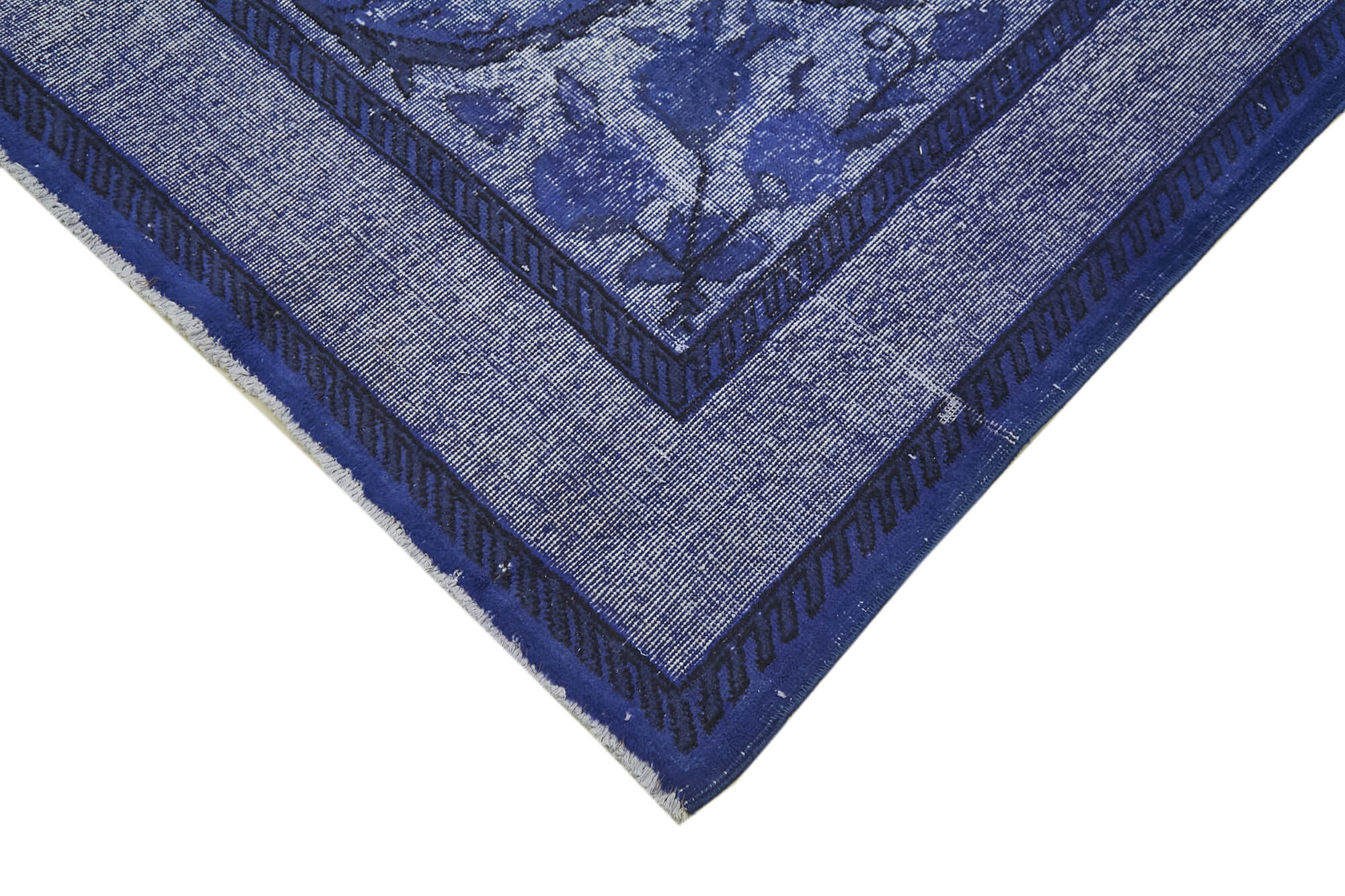 7 x 11 Blue Over Dyed Rug - 5944