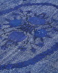 7 x 11 Blue Over Dyed Rug - 5944