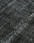 7 x 10 Black Overdyed Rug - 5945