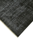 7 x 10 Black Overdyed Rug - 5946