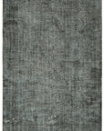 7 x 11 Black Overdyed Rug - 5947