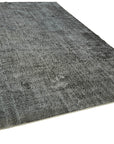 7 x 11 Black Overdyed Rug - 5947