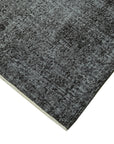 7 x 11 Black Overdyed Rug - 5947