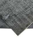 7 x 11 Black Overdyed Rug - 5947