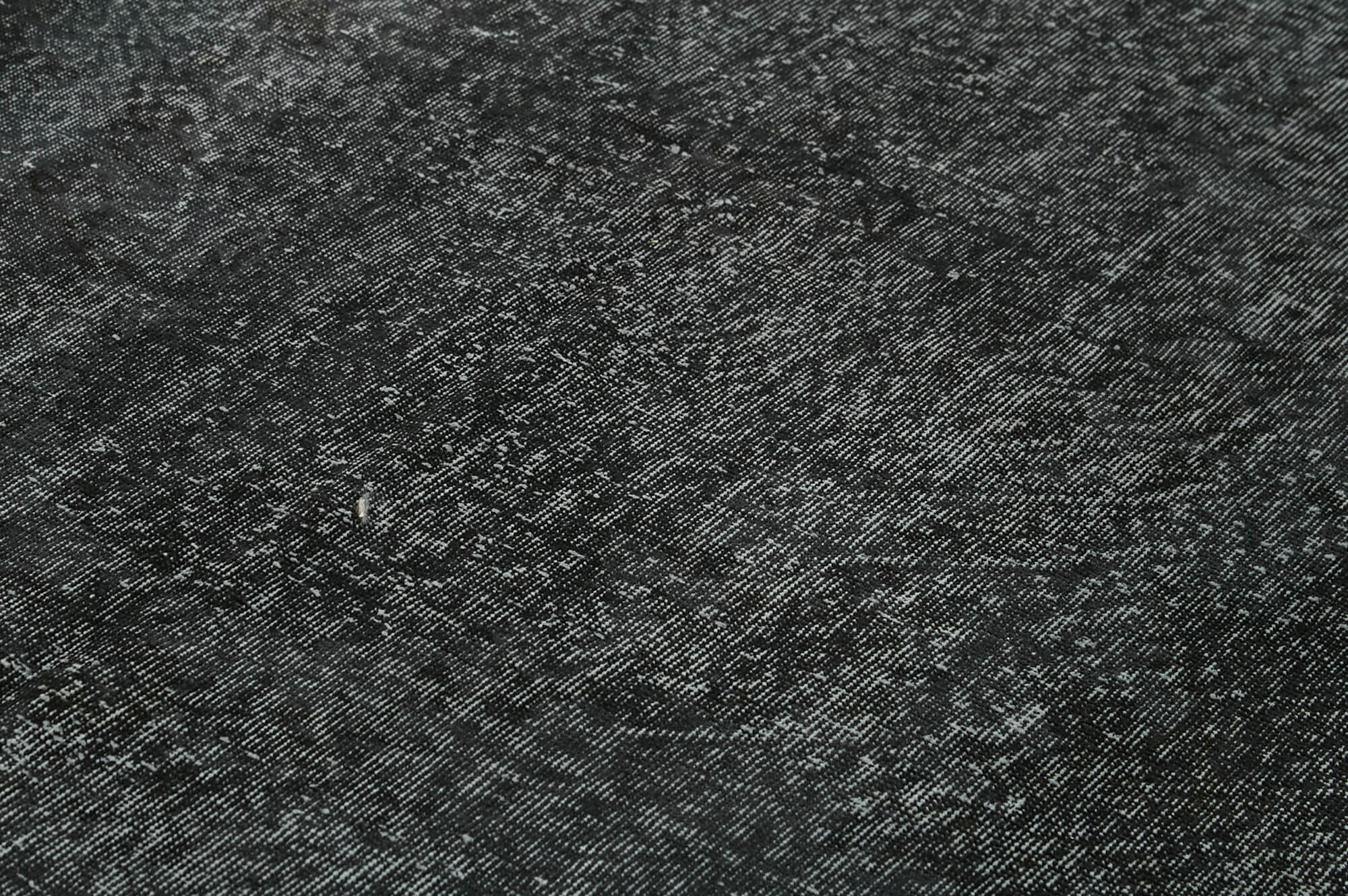 7 x 10 Black Overdyed Rug - 5949