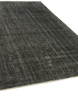 7 x 10 Black Overdyed Rug - 5952