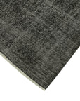 7 x 11 Black Overdyed Rug - 5953