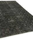 7 x 11 Black Overdyed Rug - 5956