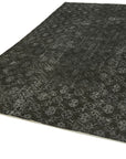 7 x 11 Black Overdyed Rug - 5956