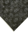 7 x 11 Black Overdyed Rug - 5956