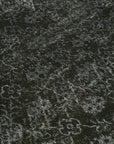 7 x 11 Black Overdyed Rug - 5956