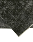 7 x 11 Black Overdyed Rug - 5956