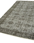 5 x 9 Grey Overdyed Rug - 5957