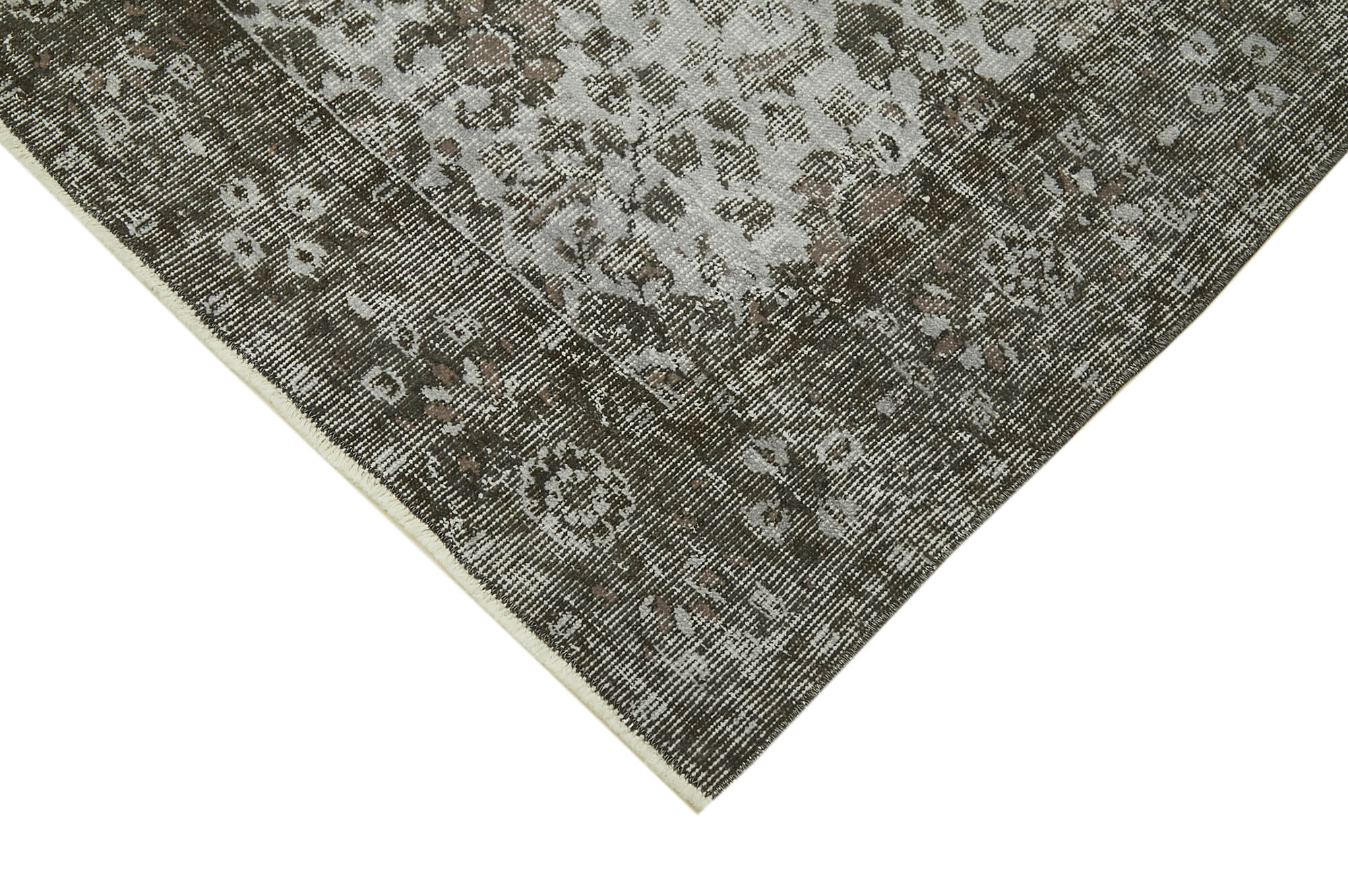 5 x 9 Grey Overdyed Rug - 5957