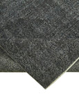 6 x 9 Black Overdyed Rug - 5959