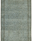 6 x 10 Blue Overdyed Rug - 5960