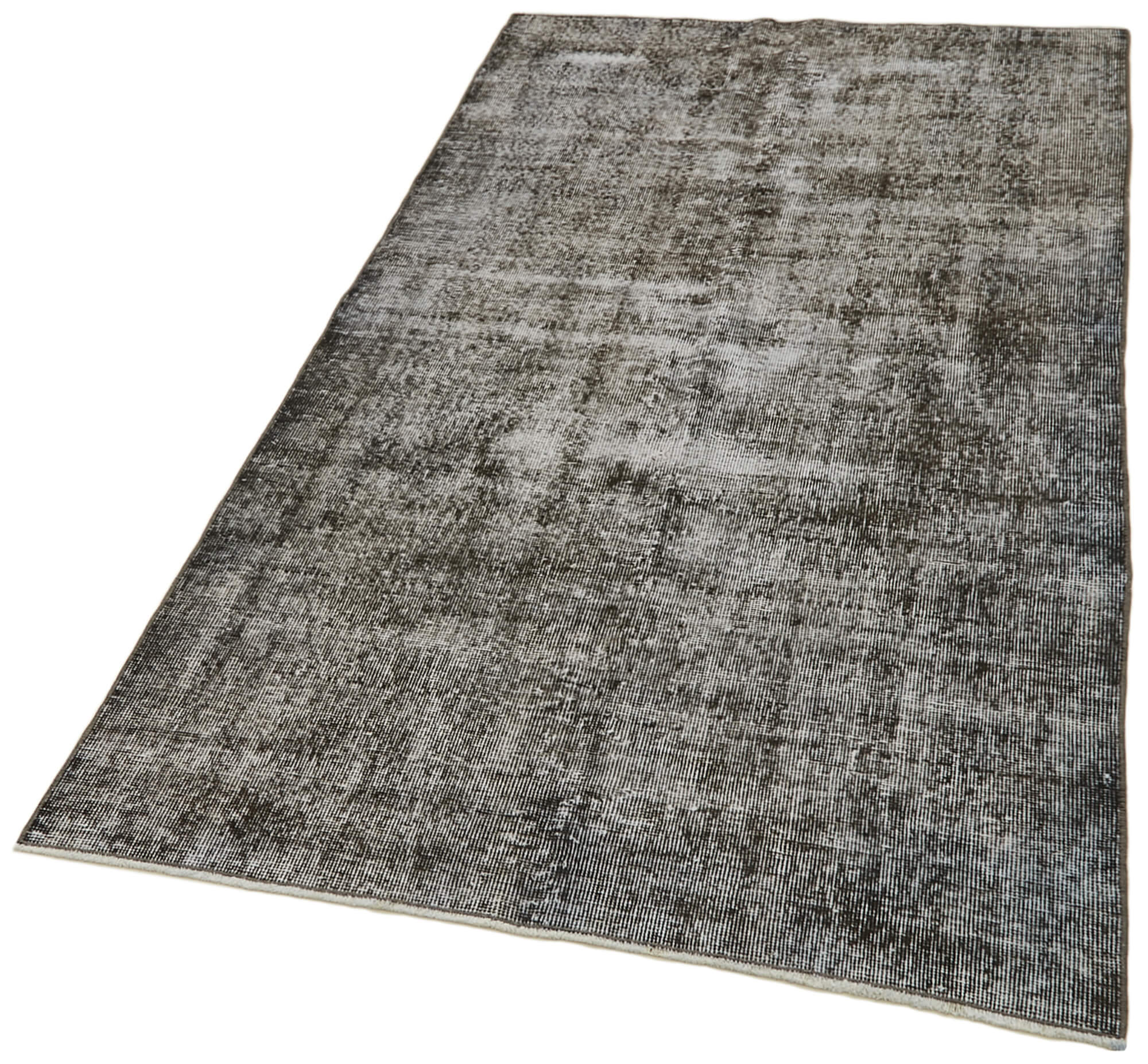 4 x 7 Black Overdyed Rug - 5963