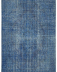 7 x 10 Blue Overdyed Rug - 5965