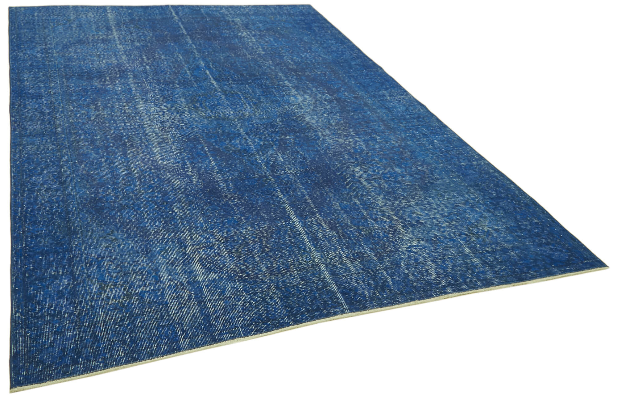 7 x 10 Blue Overdyed Rug - 5965