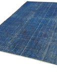 7 x 10 Blue Overdyed Rug - 5965