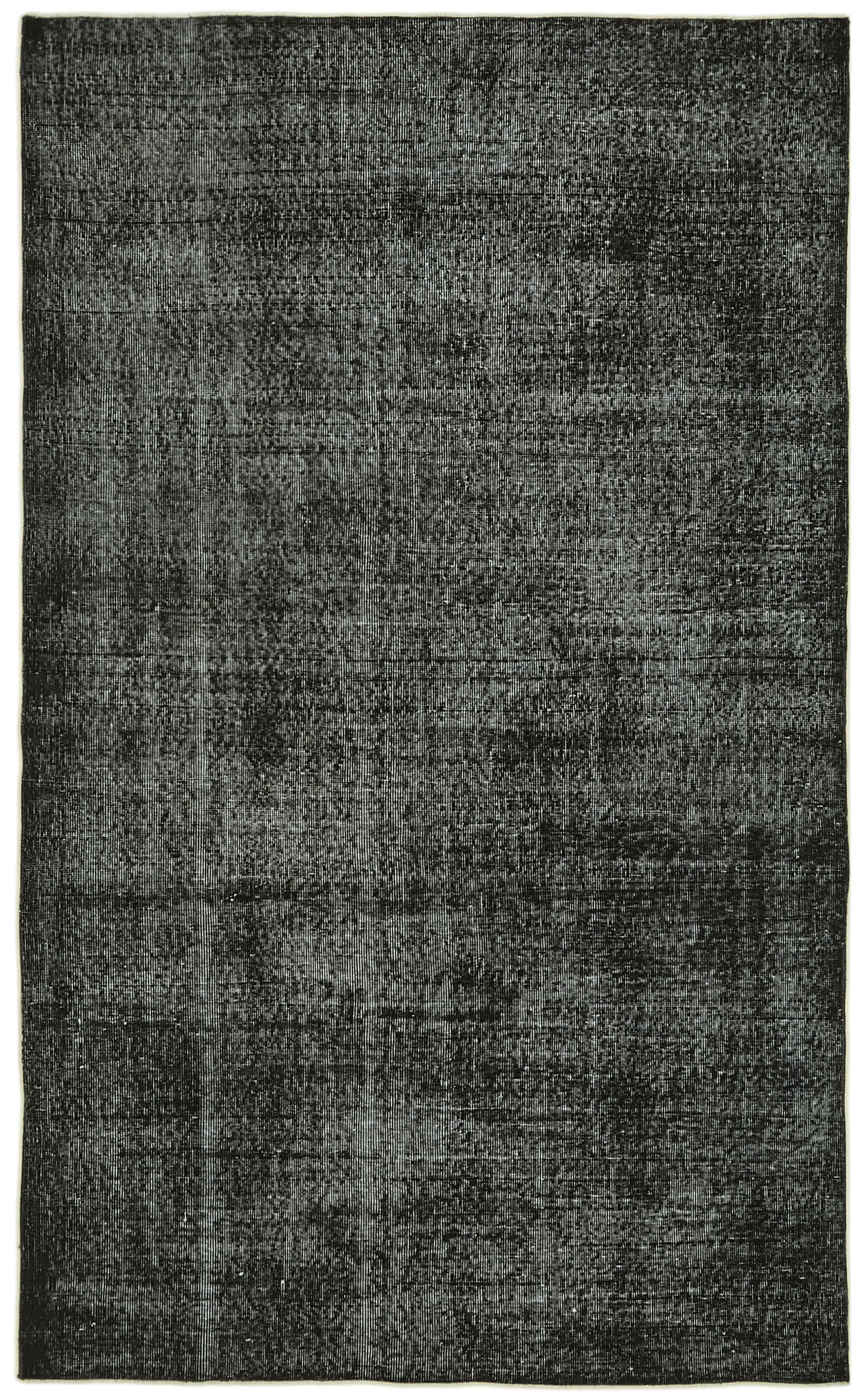 5 x 9 Black Overdyed Rug - 5968