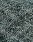 6 x 10 Black Overdyed Rug - 5969