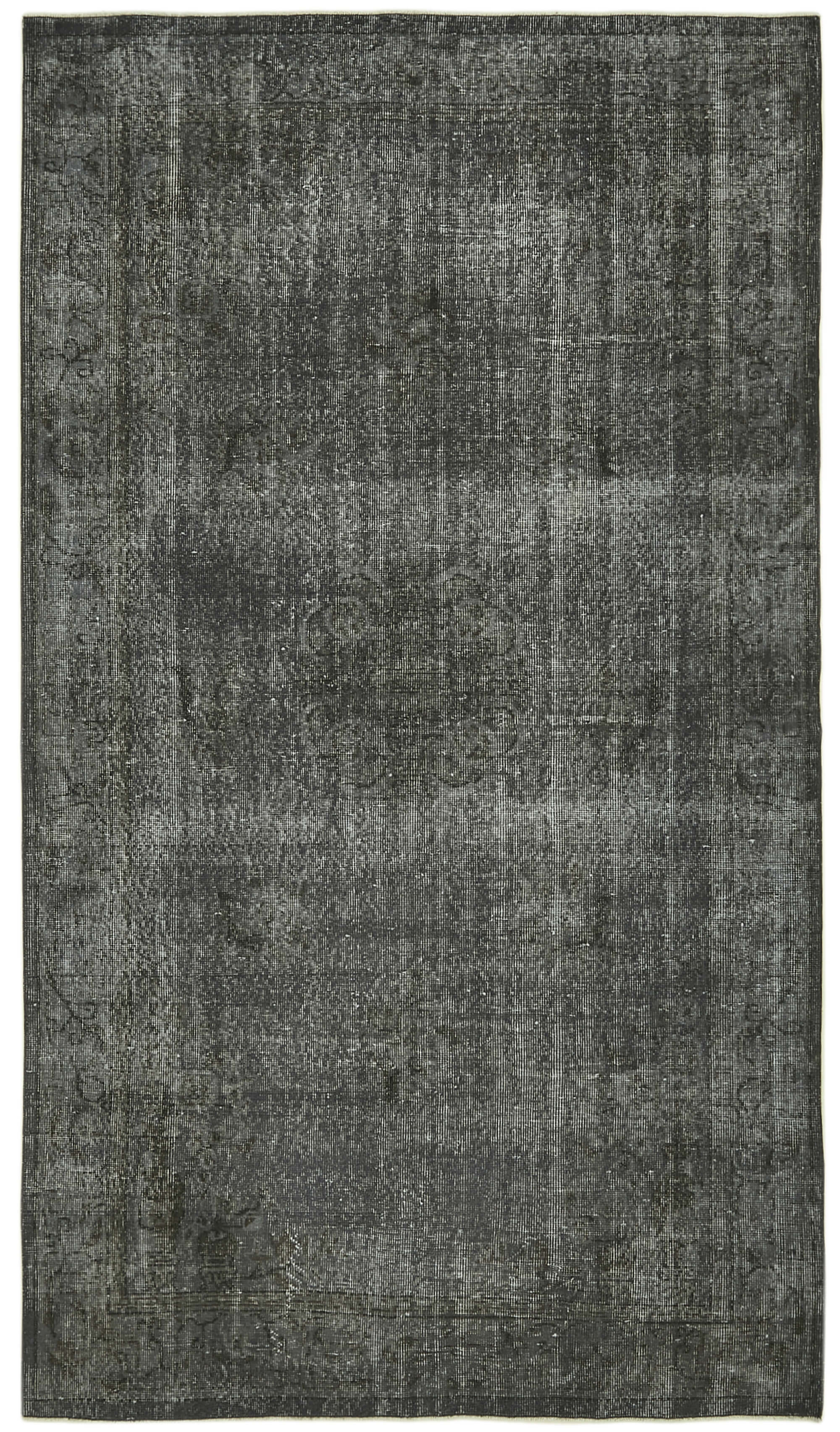 5 x 9 Grey Overdyed Rug - 5970