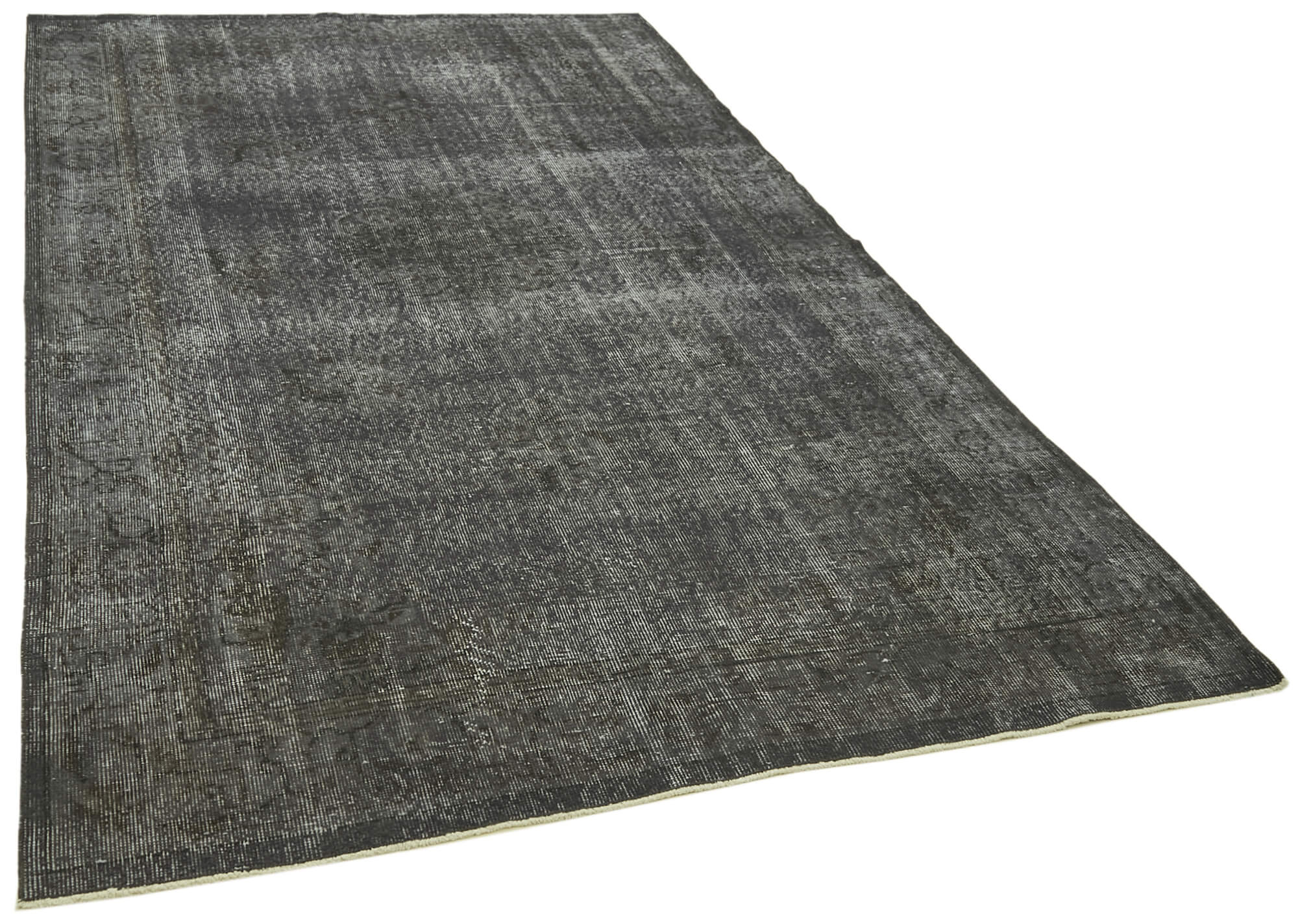 5 x 9 Grey Overdyed Rug - 5970