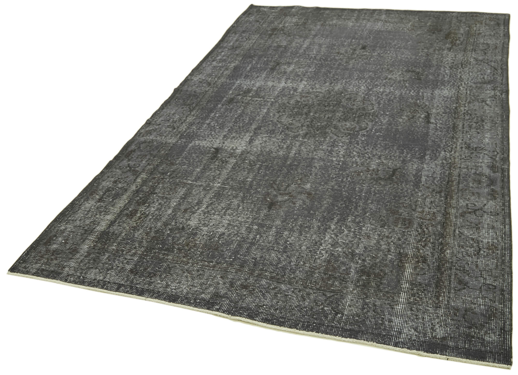 5 x 9 Grey Overdyed Rug - 5970