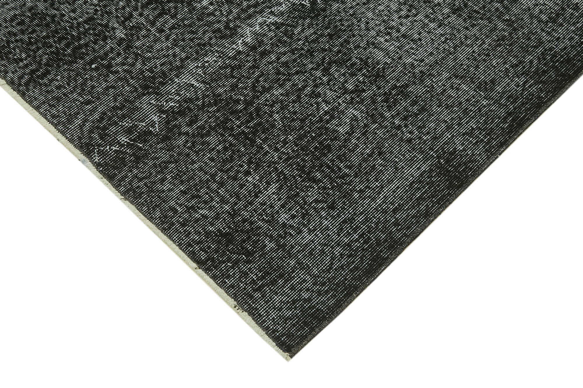 7 x 10 Black Overdyed Rug - 5971