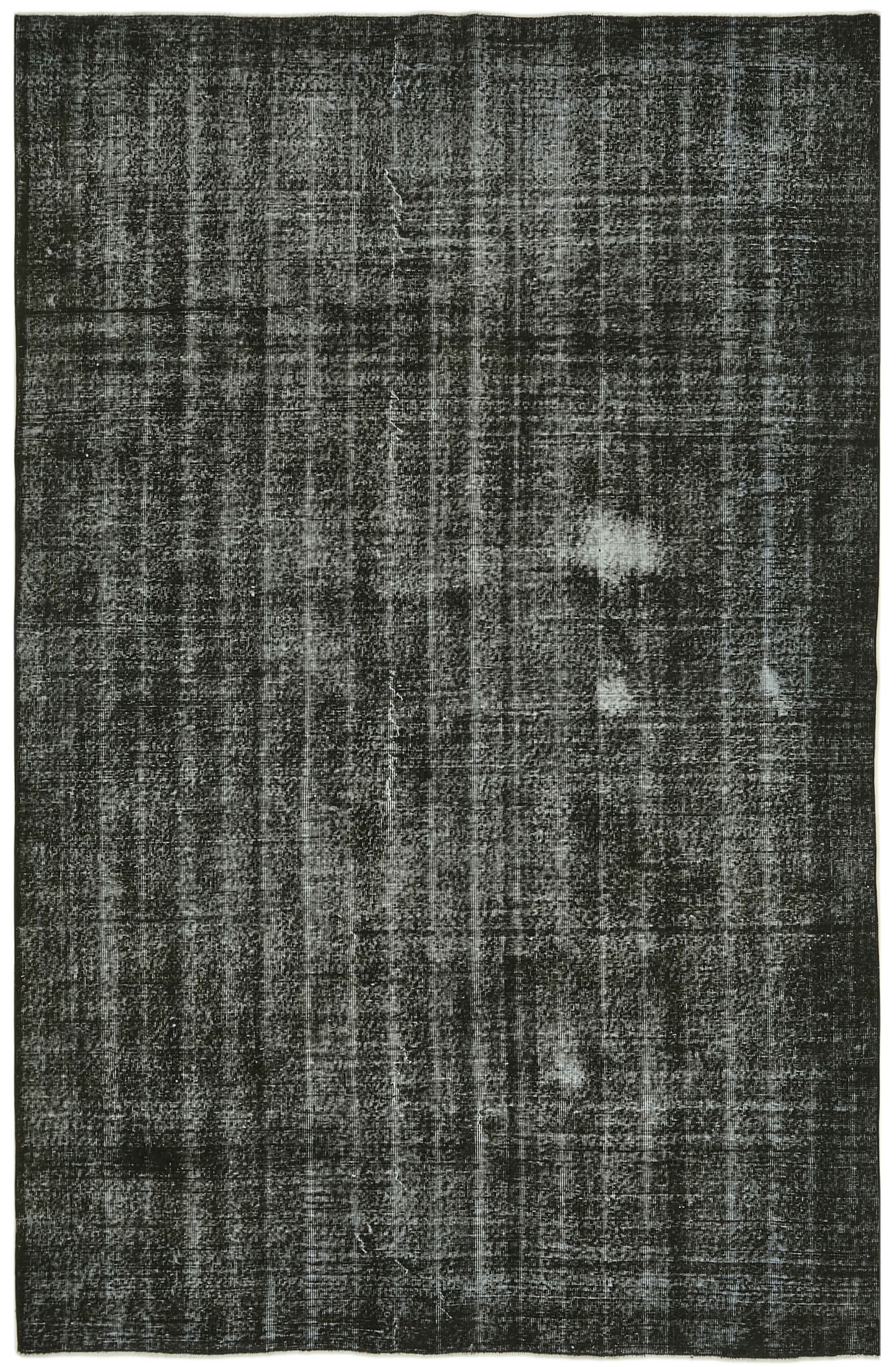 6 x 10 Black Overdyed Rug - 5973