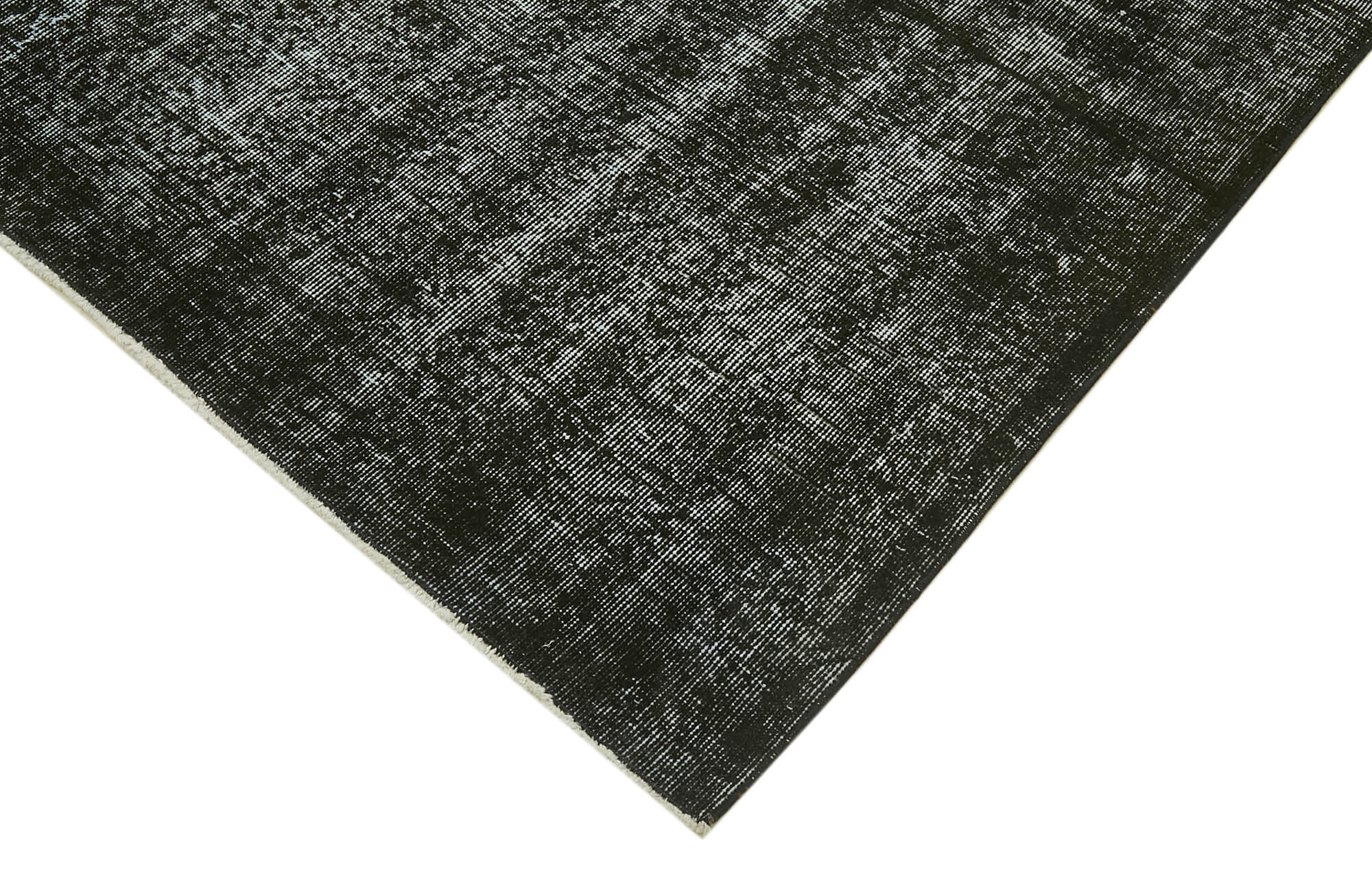 6 x 10 Black Overdyed Rug - 5973