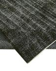 6 x 10 Black Overdyed Rug - 5973