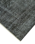 5 x 9 Black Overdyed Rug - 5974