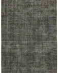 6 x 10 Grey Overdyed Rug - 5976